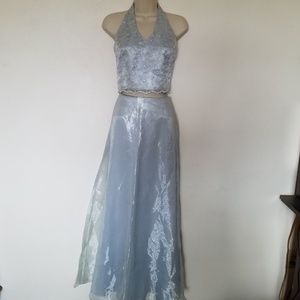 Two Piece 1001 Nights Blue Dress